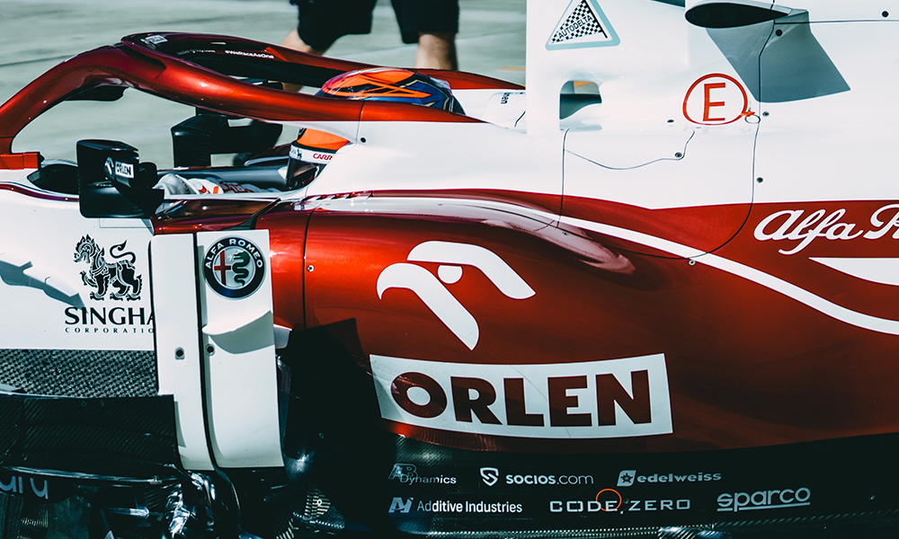 PKN Orlen współpraca Alfa Romeo Racing f1 2022