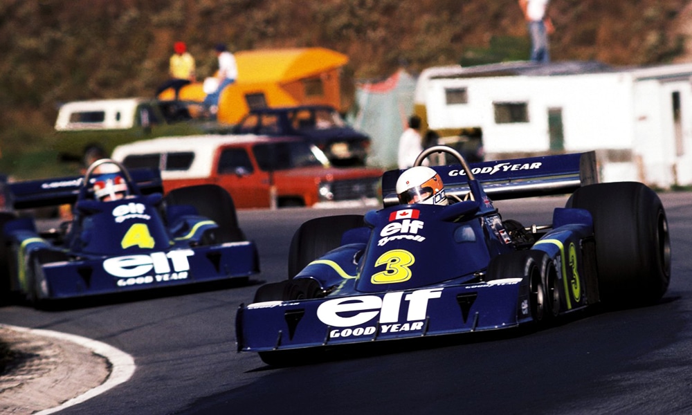 Tyrrell P34 sześciokołowe bolidy f1 historia gp szwecji 1976