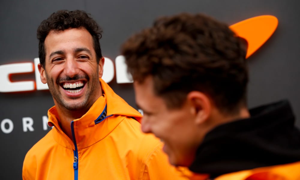 Ricciardo Norris McLaren