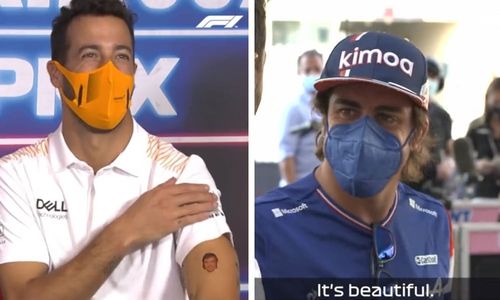 alonso ricciardo prezent