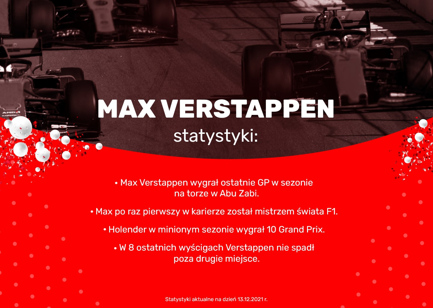 max verstappen statystyki f1 2021 superbet