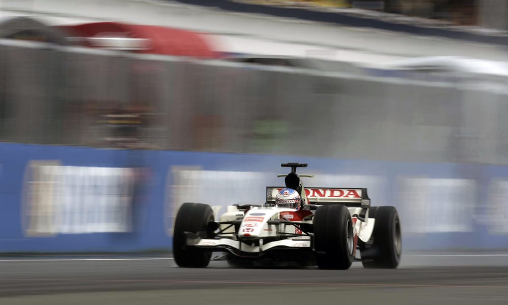 trzeci triumf Hondy w F1 Jenson Button Honda 2006