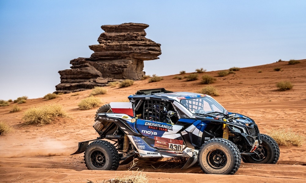 Michał Goczał (Cobant Energylandia Team Can-Am) Dakar Rally 2022 Stage 10