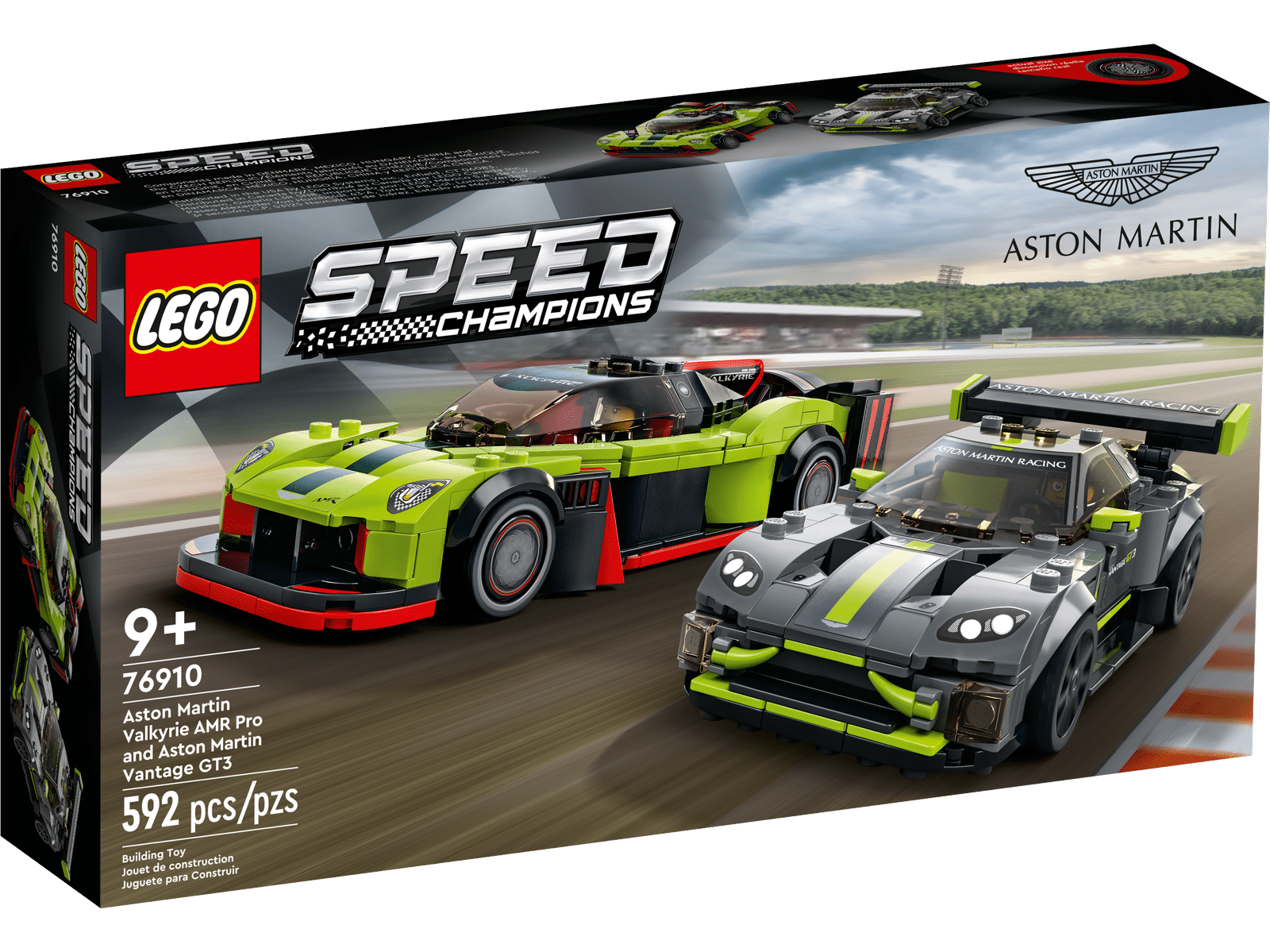 nowości lego speed champions 2022 Aston Martin Valkyrie AMR PRO i Aston Martin Vantage GT3 lego
