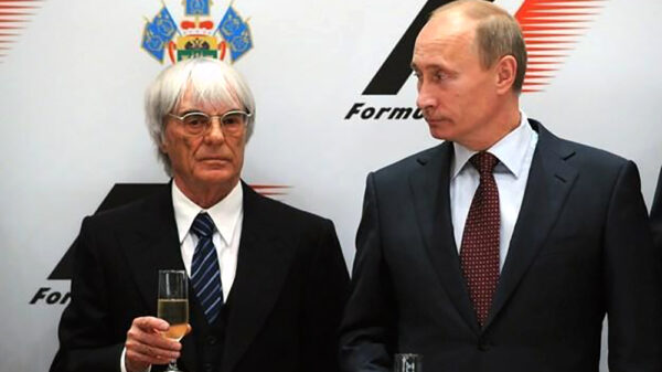 Bernie Ecclestone i Władimir Putin Soczi F1