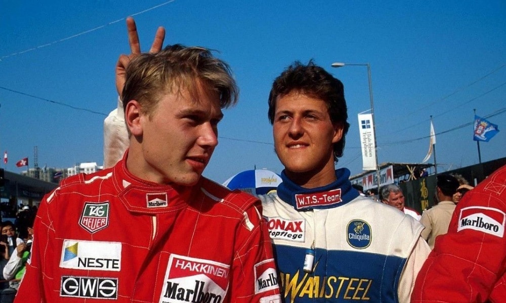 Schumacher i Hakkinen