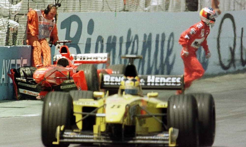 Rozbite Ferrari - GP Kanady 1999