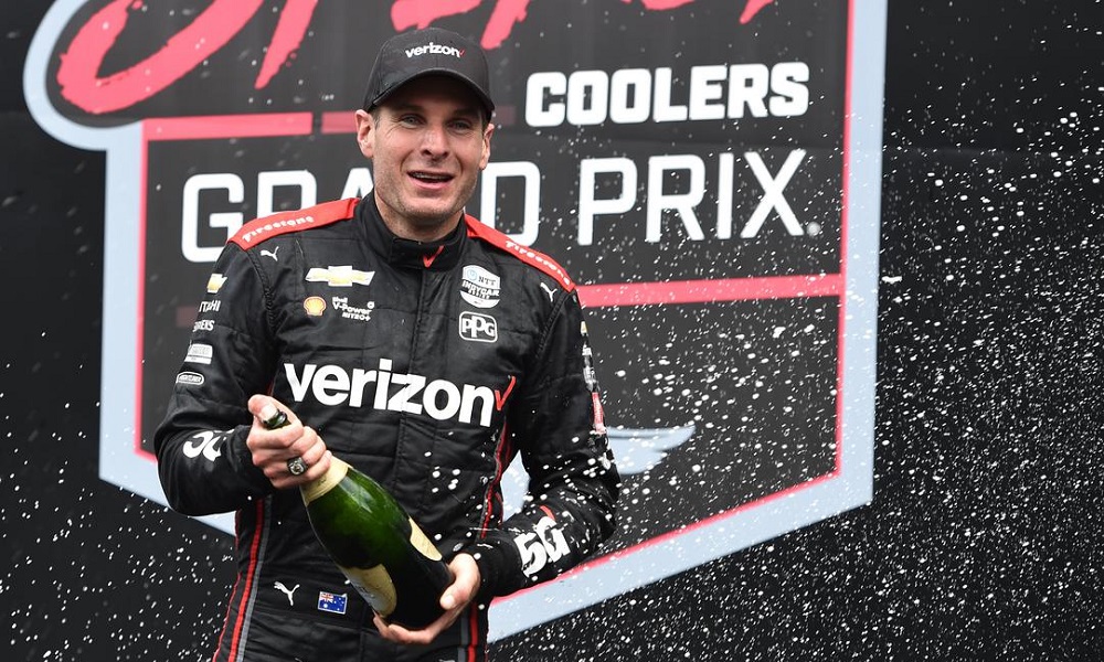 Will Power Big Machine Spiked Coolers Grand Prix