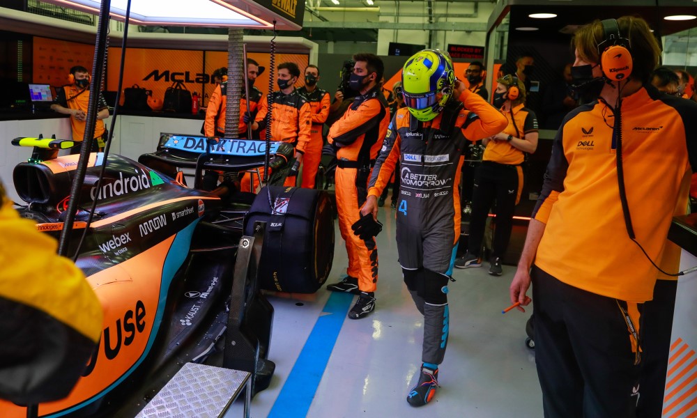 Lando Norris GP Arabii Saudyjskiej 2022 McLaren