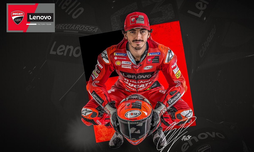 Francesco Bagnaia 2022 MotoGP Ducati Lenovo Team