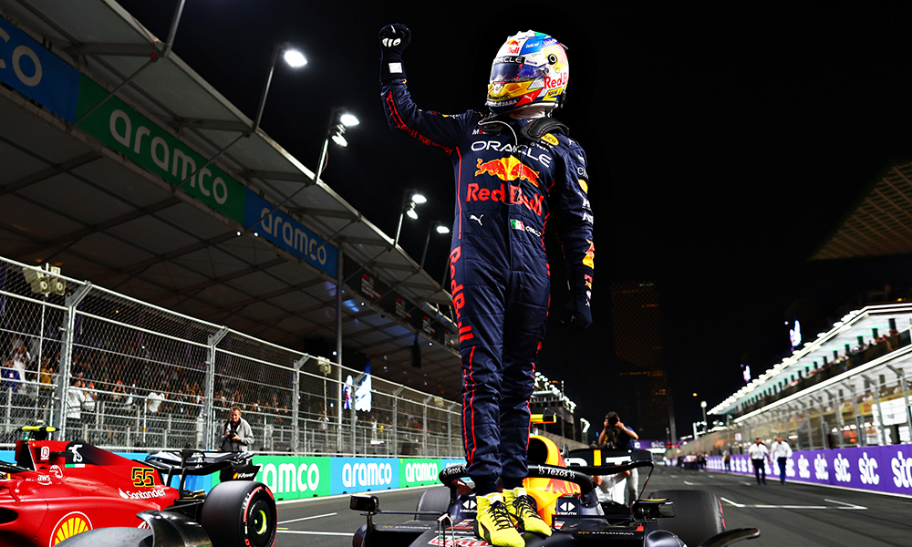 Sergio Perez pole position Red Bull 2022 f1 gp arabii saudyjskiej