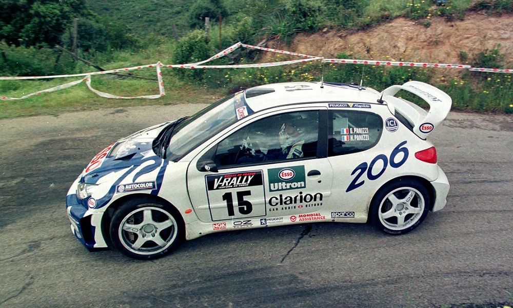 Gilles Panizzi, Peugeot 206, Rajd Korsyki
