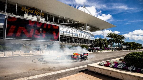 Max Verstappen tor uliczny w Miami