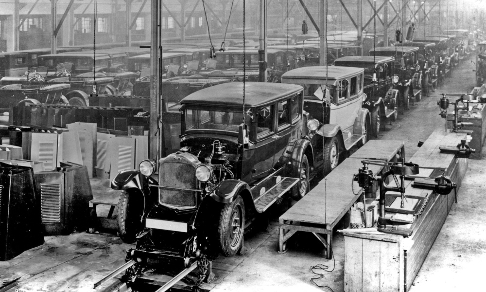 fabryka opla w russelsheim 1928