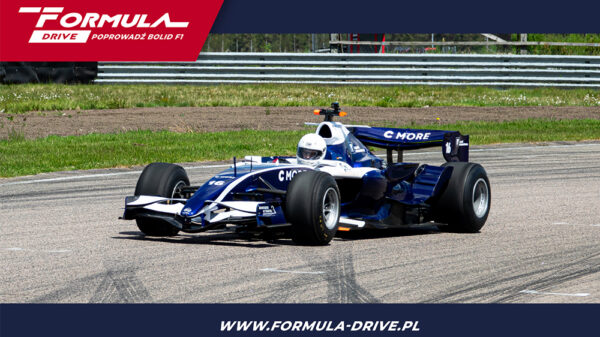 formula drive f1 mod williams fw29 jazda bolidem f1 w polsce