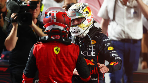 Leclerc i Verstappen 2022 F1