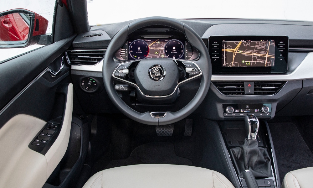 skoda kamiq wnętrze