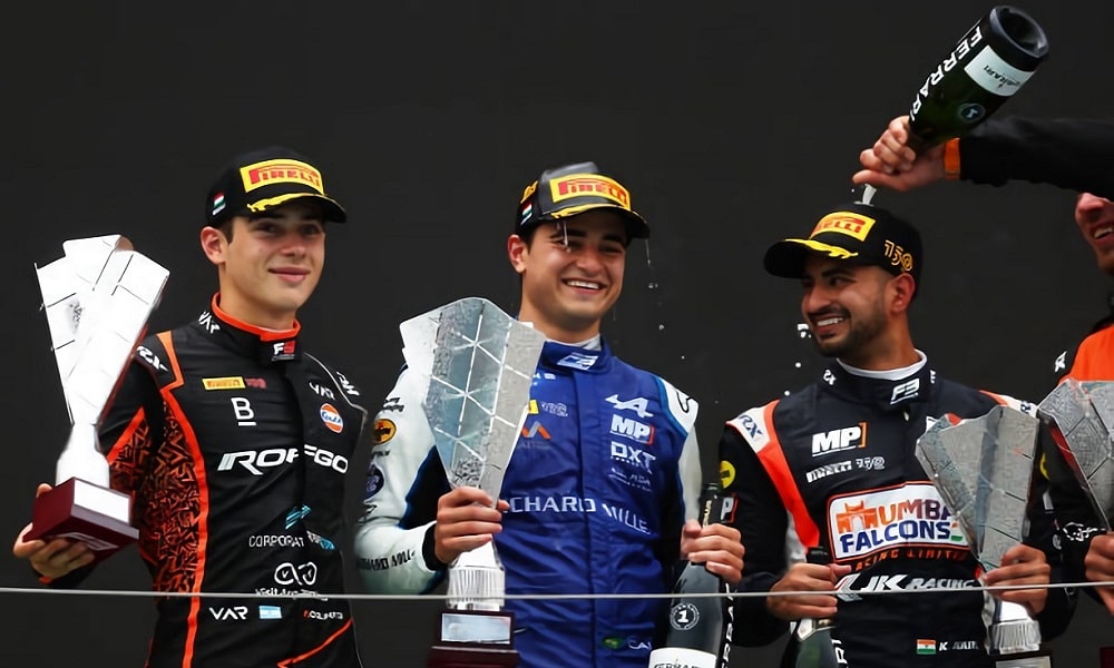 F3 Hungaroring podium