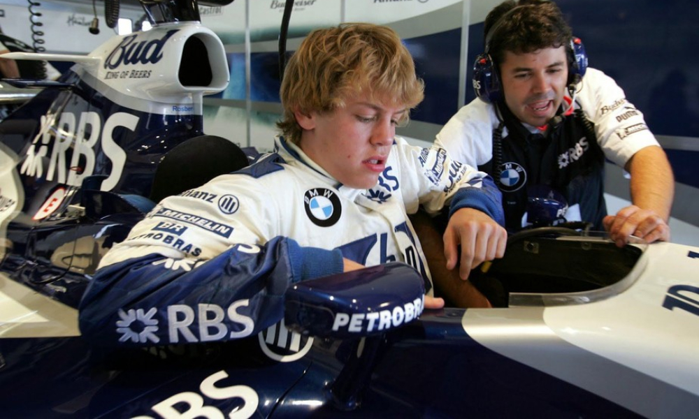Vettel Williams 2005