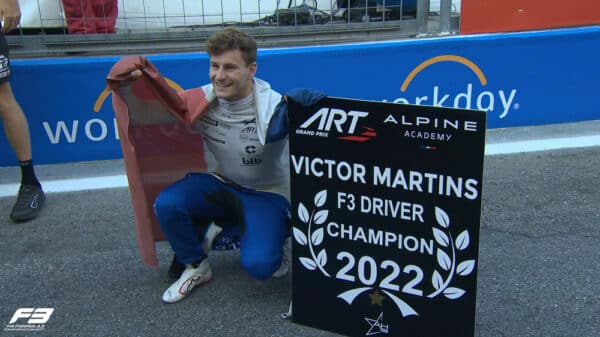 Victor Martins tytuł F3