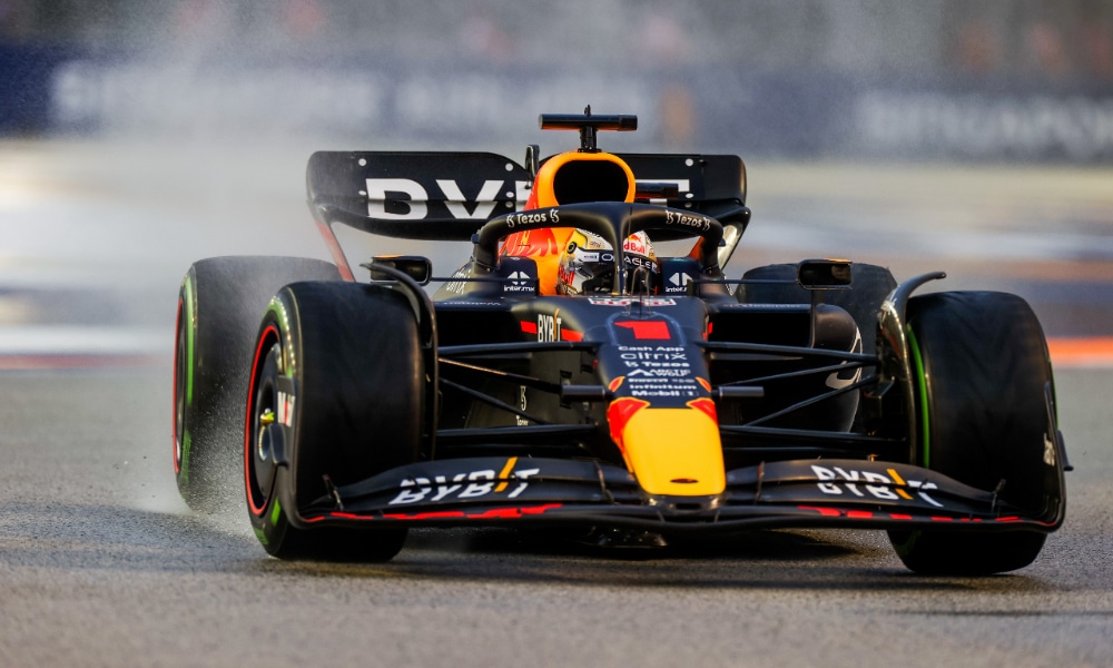 Max Verstappen 2022 Red Bull car RB18 B