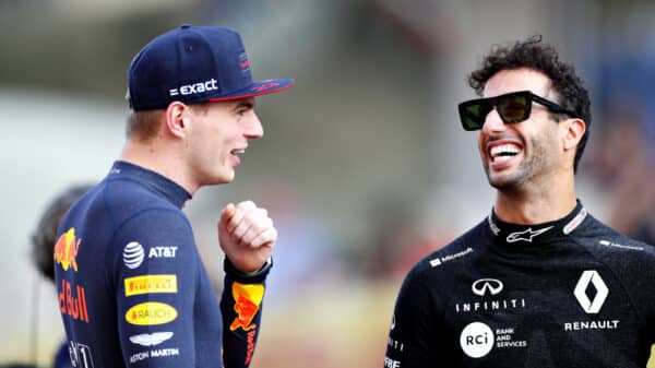 Ricciardo Verstappen Abu Dhabi 2019