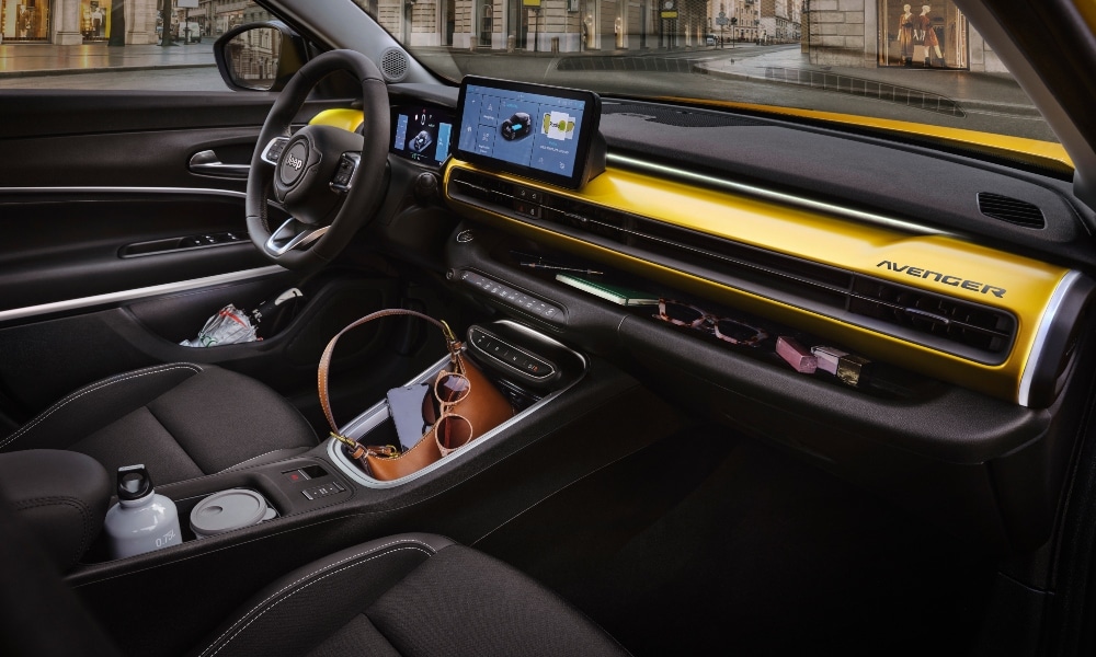 jeep avenger wnętrze