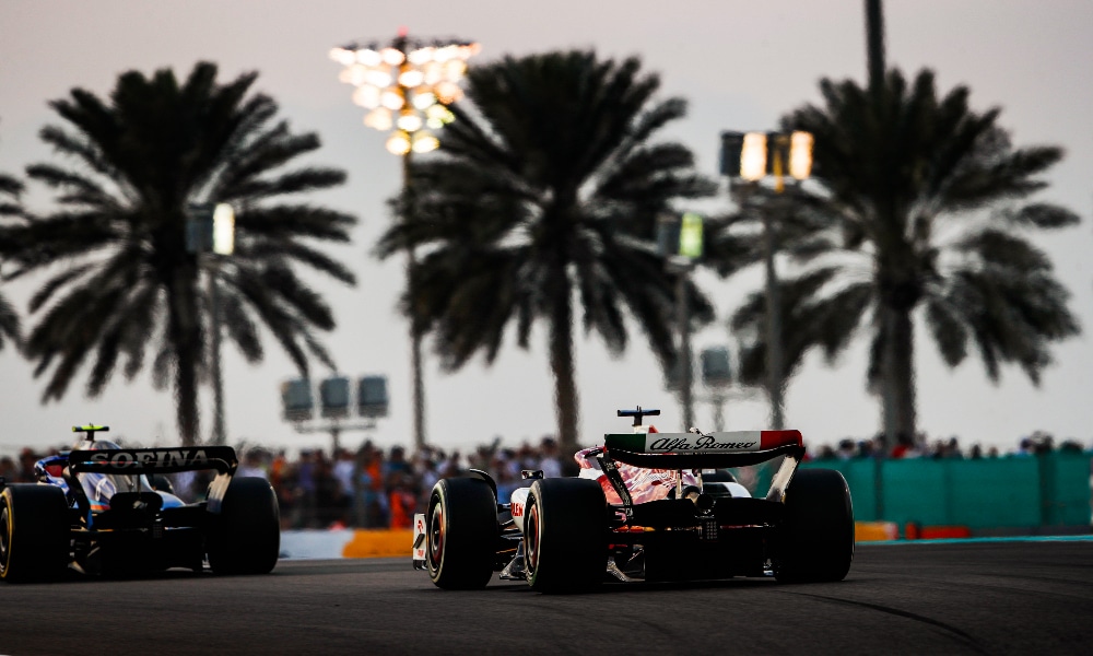 2022 Abu Dhabi Grand Prix Valtteri Bottas Alexander Albon - Sunday