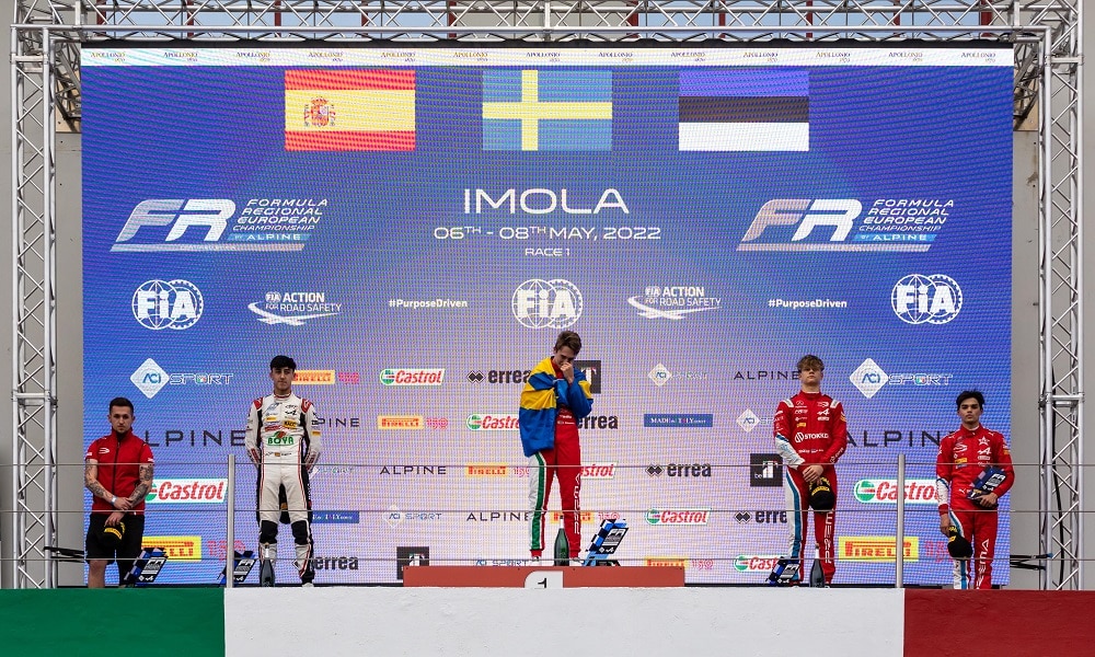 FRECA Imola 2022 podium