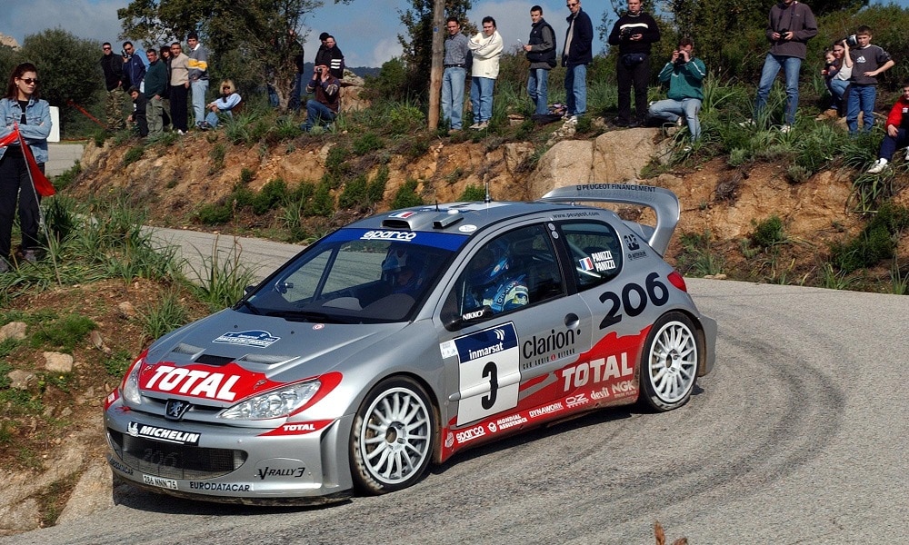 Gilles Panizzi, Peugeot 206 WRC
