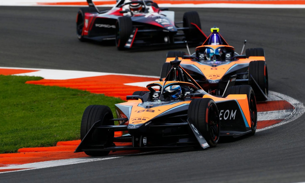 McLaren Gen3 Formuła E Walencja kalendarz formuły e 2023