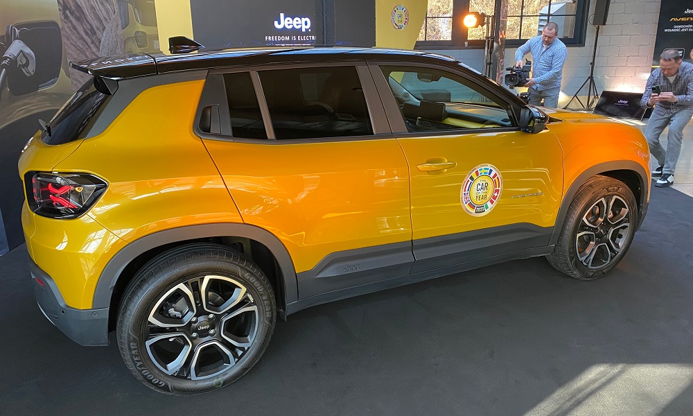 Jeep Avenger sylwetka