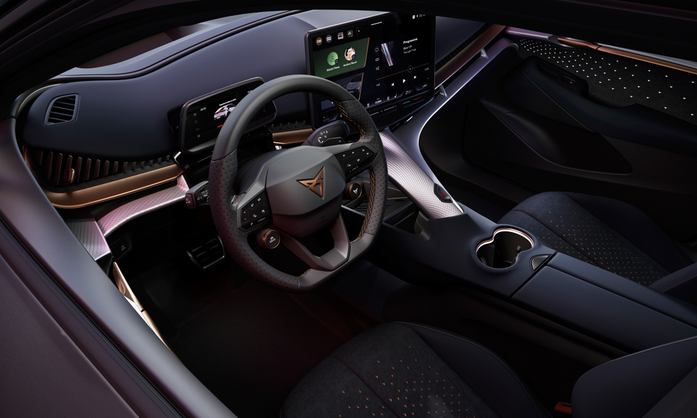 cupra tavascan wnętrze