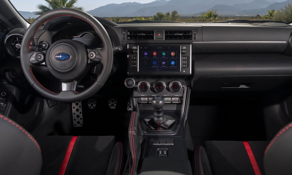 subaru brz polska wnętrze