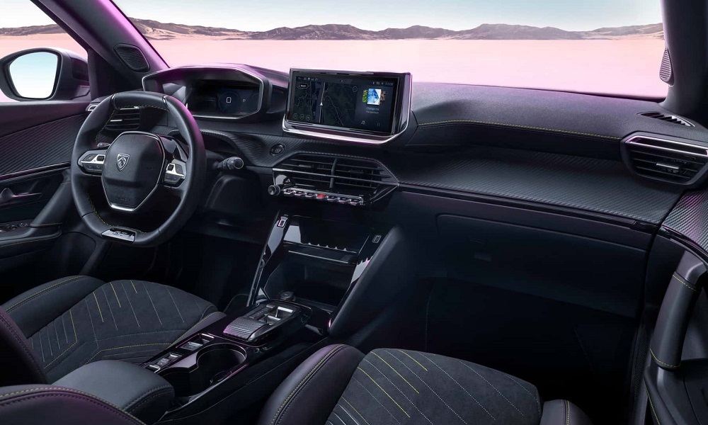 Peugeot 2008 FL wnętrze
