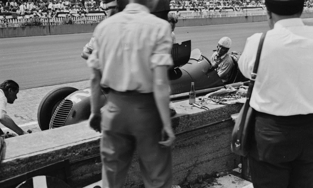 Luigi Villoresi zajął siódme miejsce w wyścigu