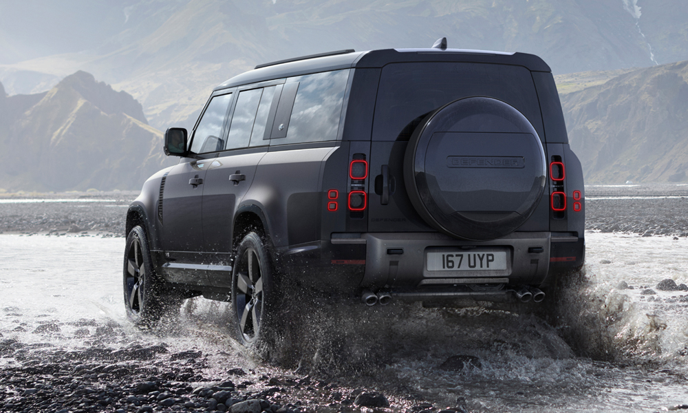 land rover defender v8