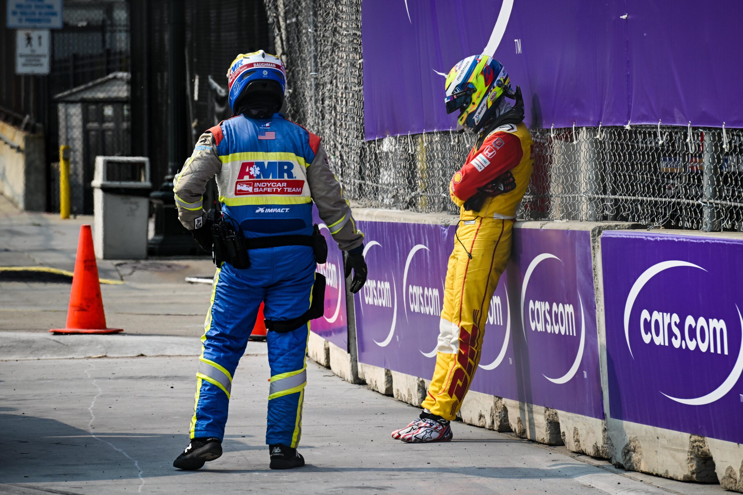 Grosjean, O'Ward i Rahal poza torem w wyścigu o GP Detroit