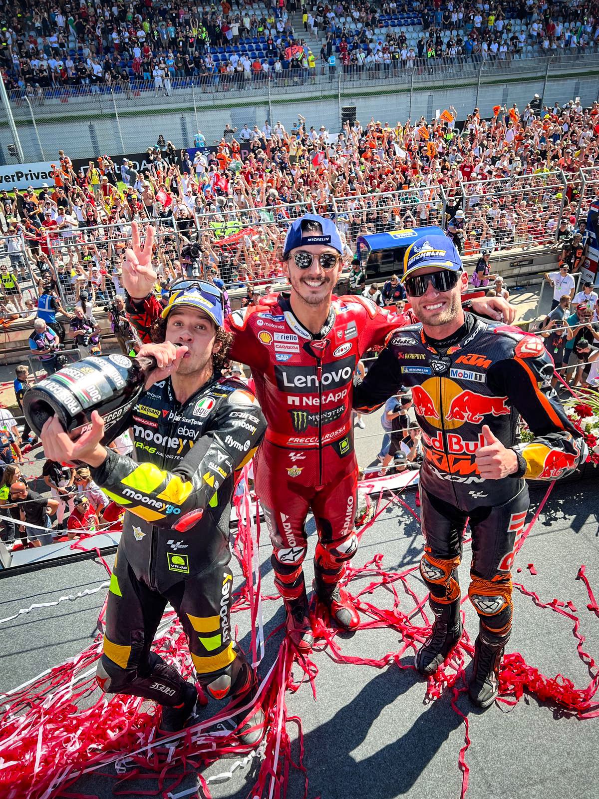 Marco Bezzecchi znów na podium w MotoGP