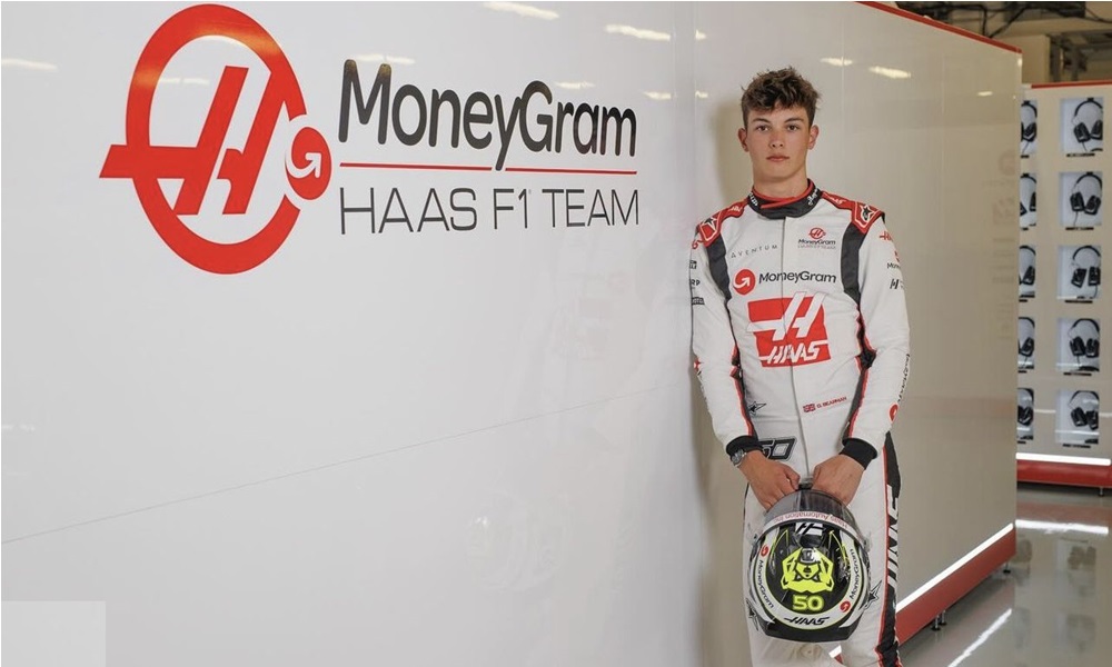 Oliver Bearman trening F1