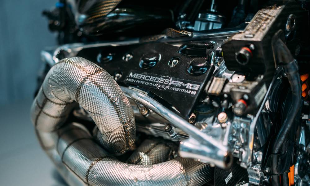 F1 Exhibition silnik Mercedes Madryt