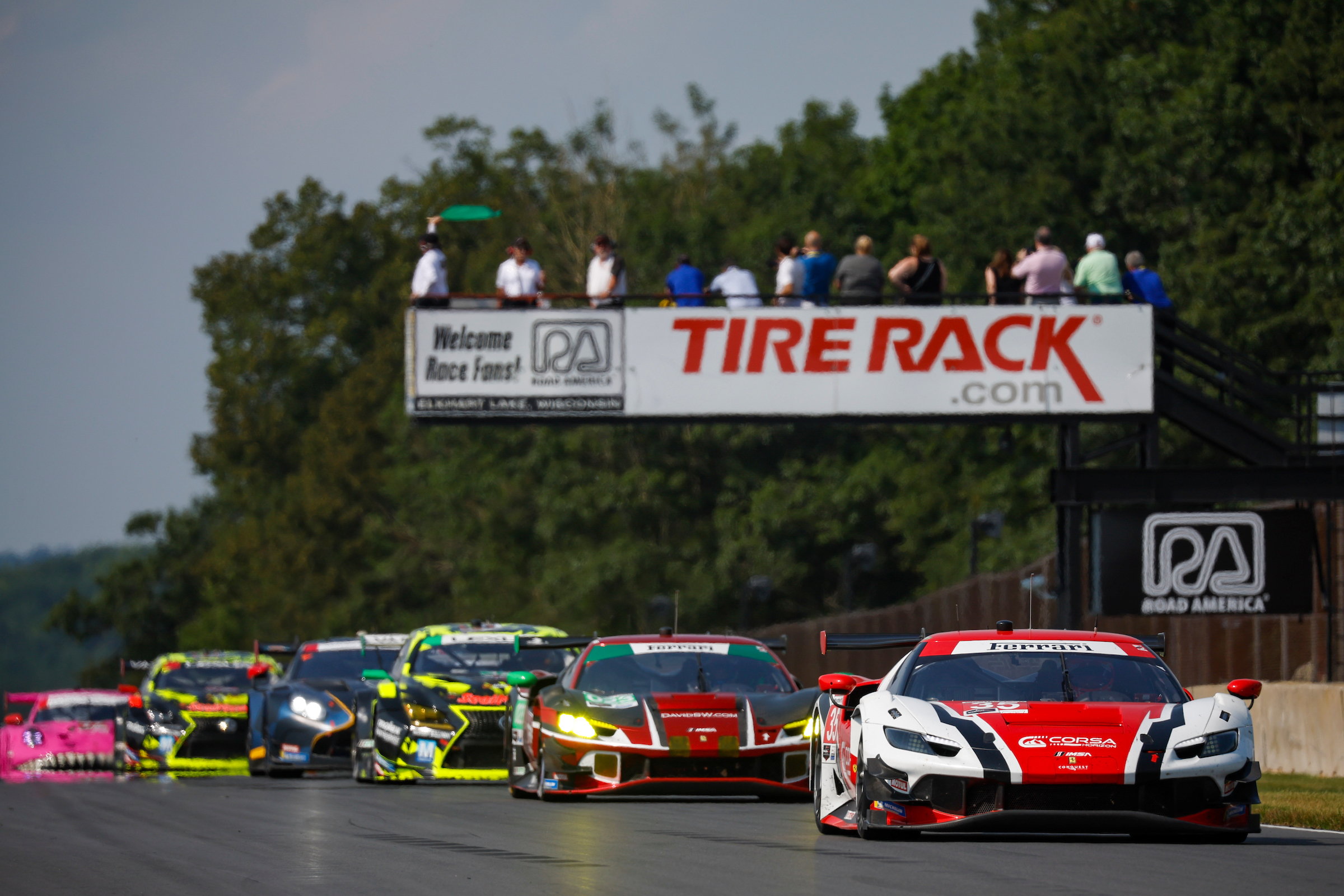 Sporo akcji w GT3 w IMSA na Road America