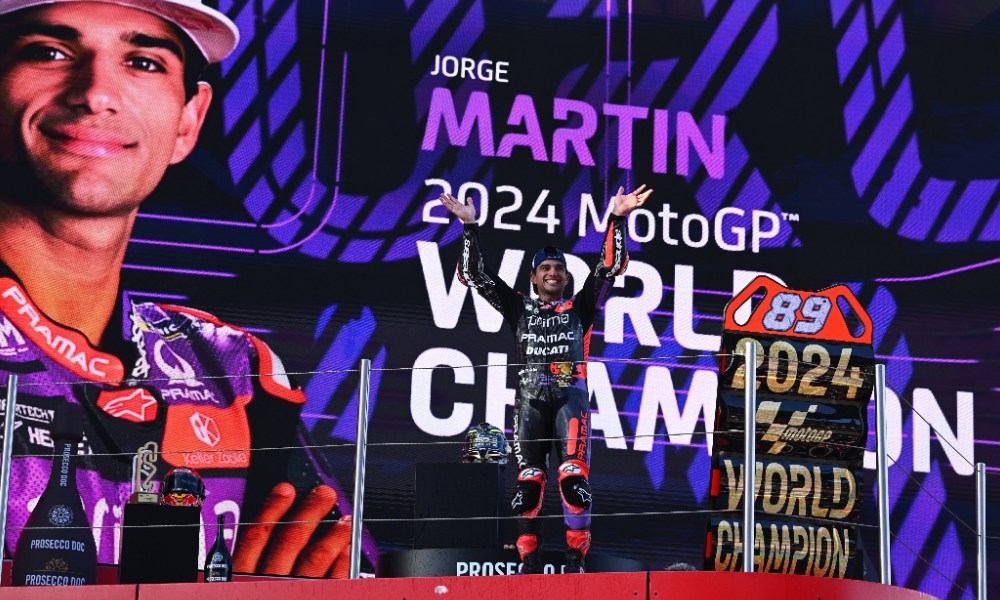Jorge Martin mistrzem świata MotoGP 2024