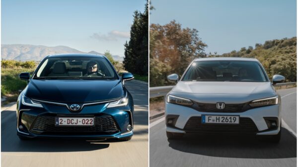 corolla civic porównanie