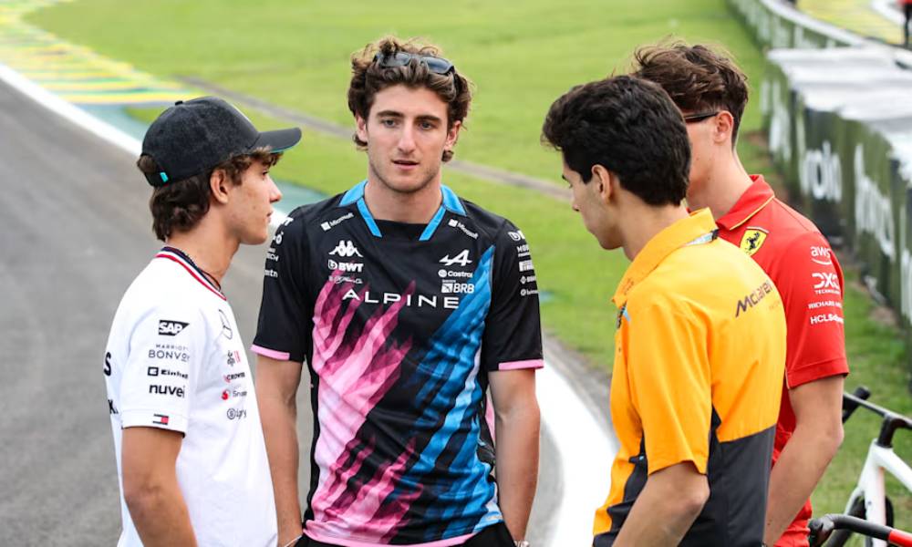 Gabriel Bortoleto, Andrea Kimi Antonelli, Isack Hadjar, Oliver Bearman