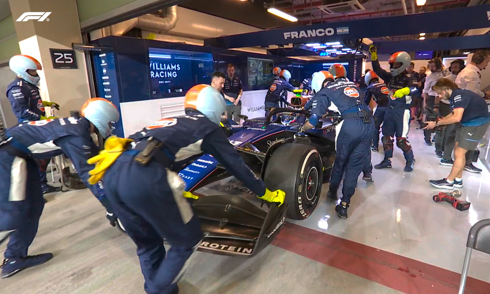 Franco Colapinto Abu Zabi