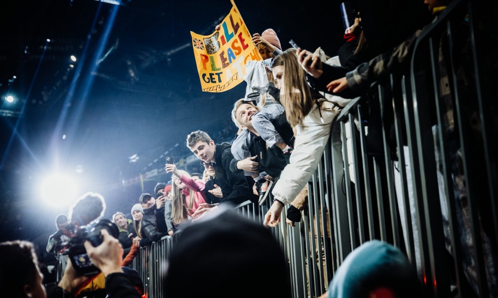 Kibice na SuperEnduro