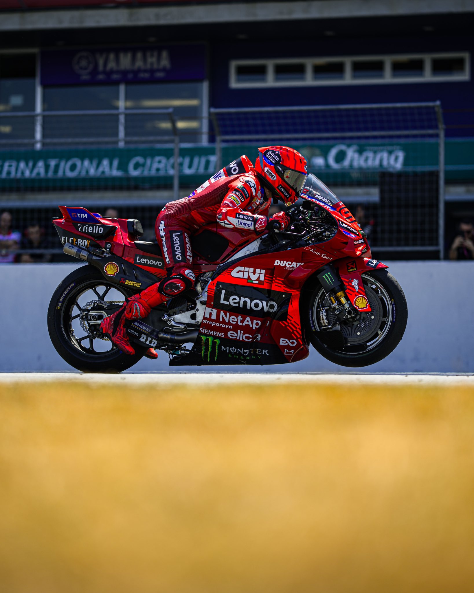 Marquez ma przed sobą trudną walkę z Bagnaią