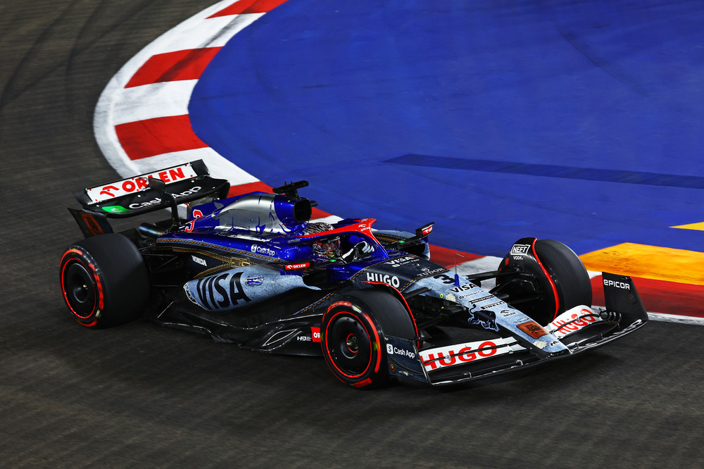 Daniel Ricciardo Grand-Prix Singapuru 2024 VCARB