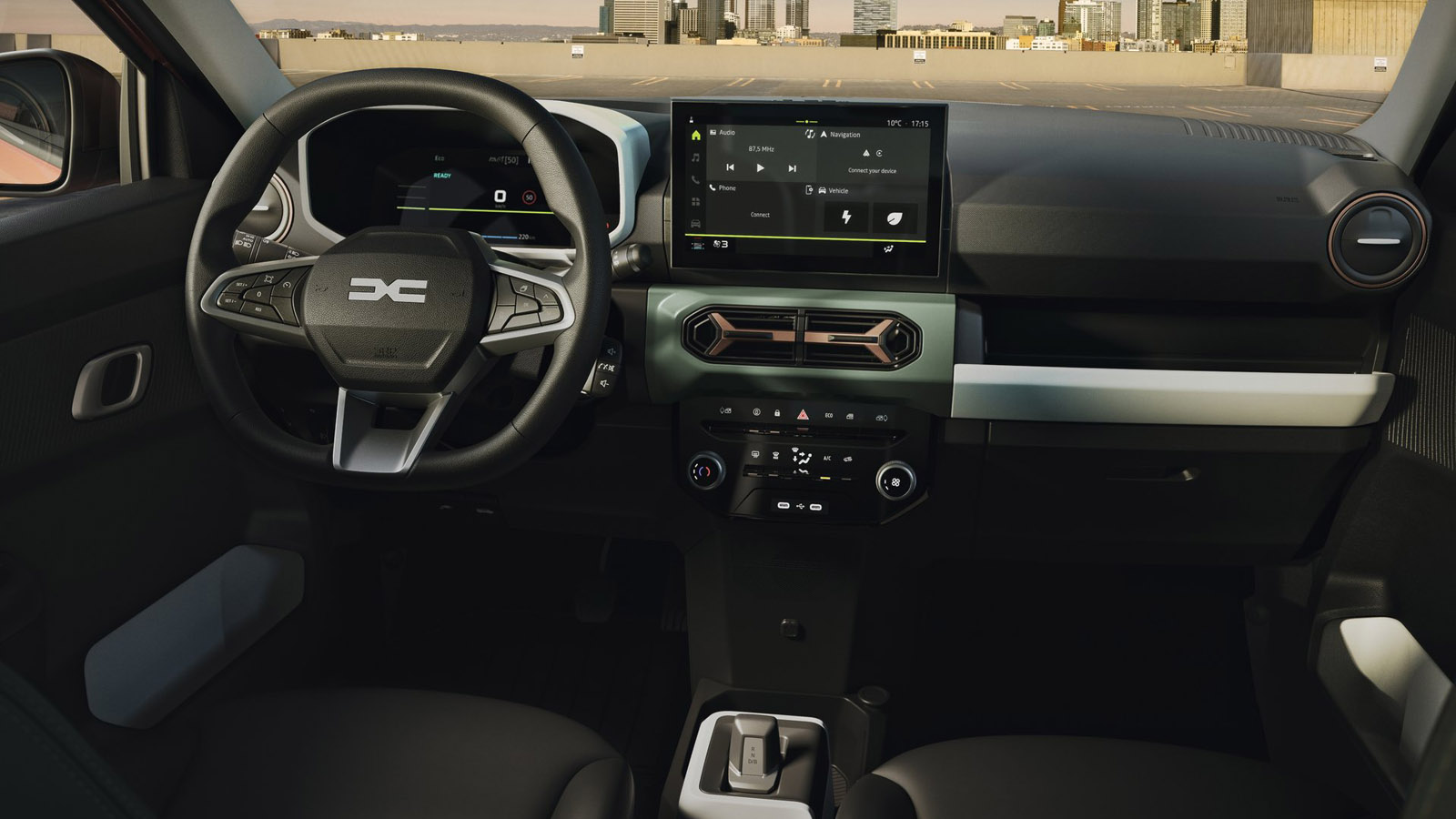 dacia spring wnętrze